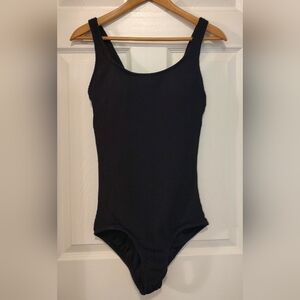Classic Black Womens One Piece Swimsuit